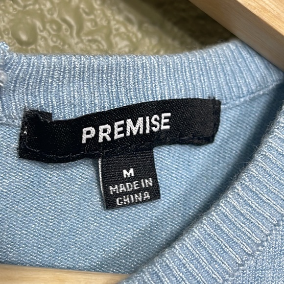 PREMISE LIGHTWEIGHT POLKA DOT SWEATER - Picture 9 of 11